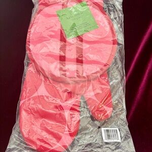 Kate Spade New York Joy Dot NWT Oven Mitt Pot Grabber Pot Holder Set Red Pink